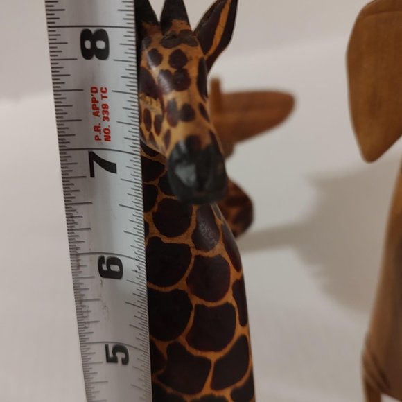 Hand Carved African Party Animal Set - Picture 11 of 16